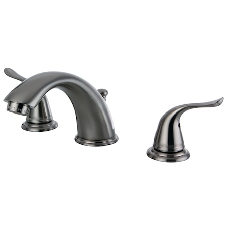 Kingston Brass 8" Widespread Bathroom Faucet, Brushed Nickel KB2968YL